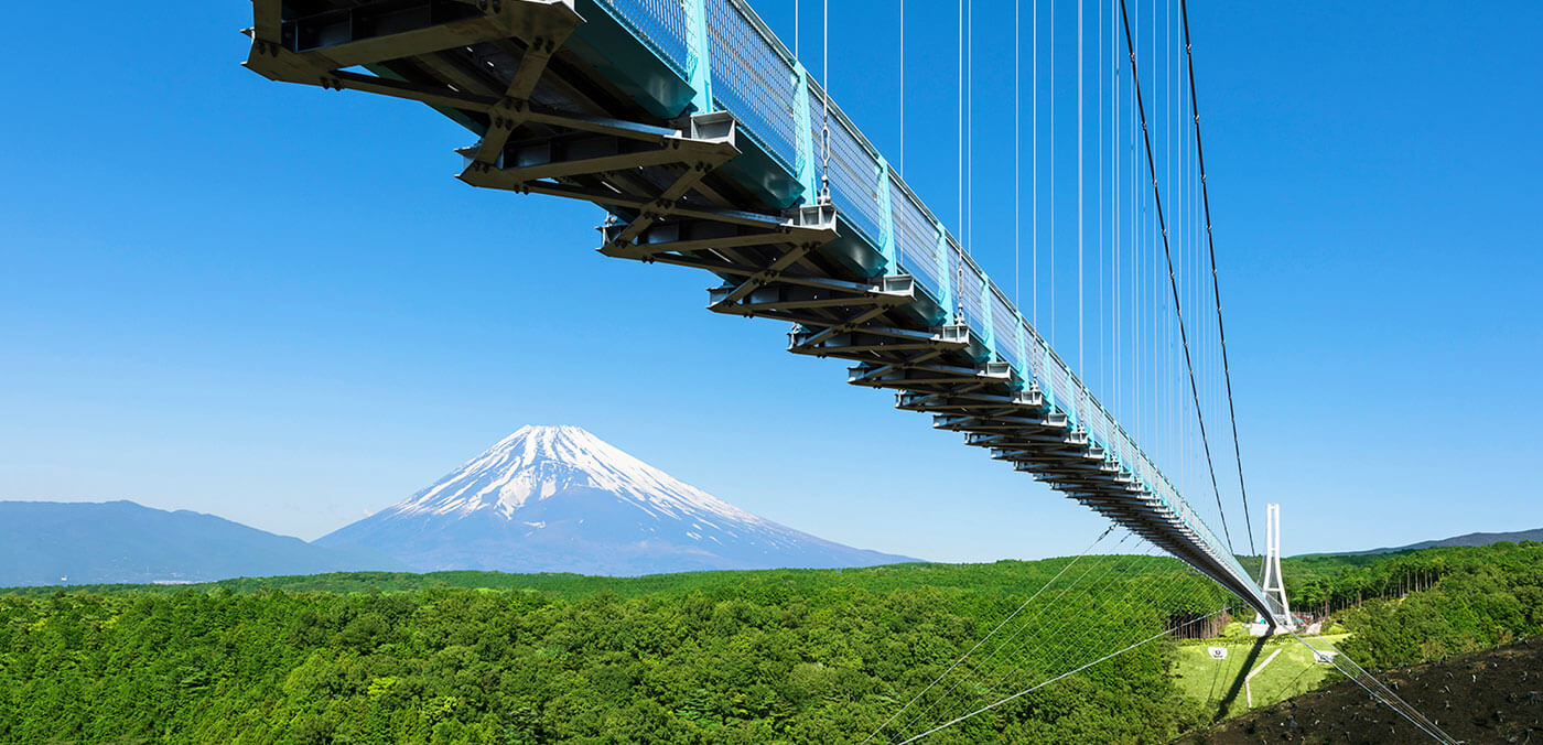 日本最長の大吊橋。